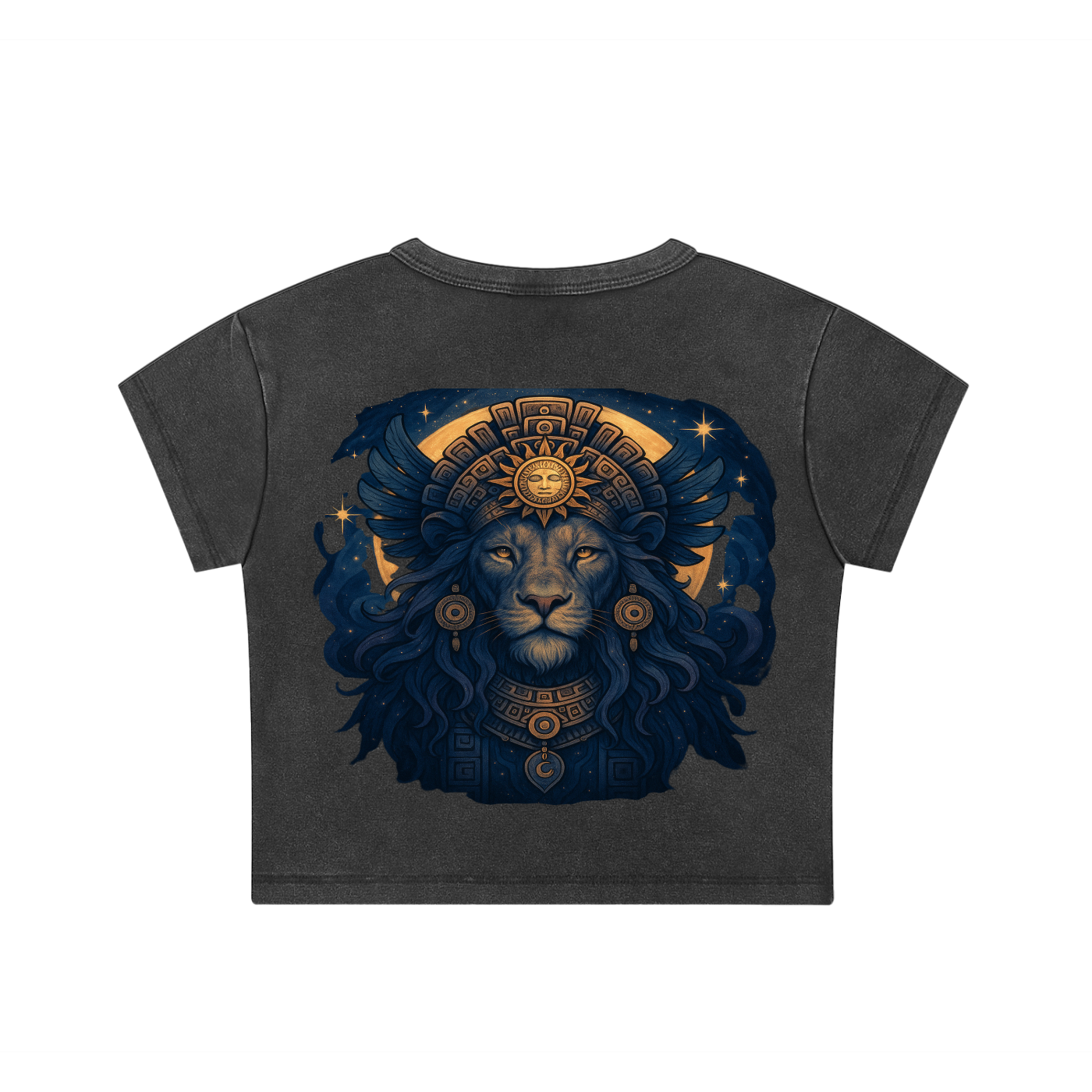 Lions Gate Snow Washed Crop Top