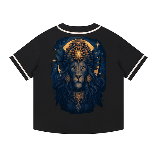 Lions Gate Contrast Piped Button-Up Jersey