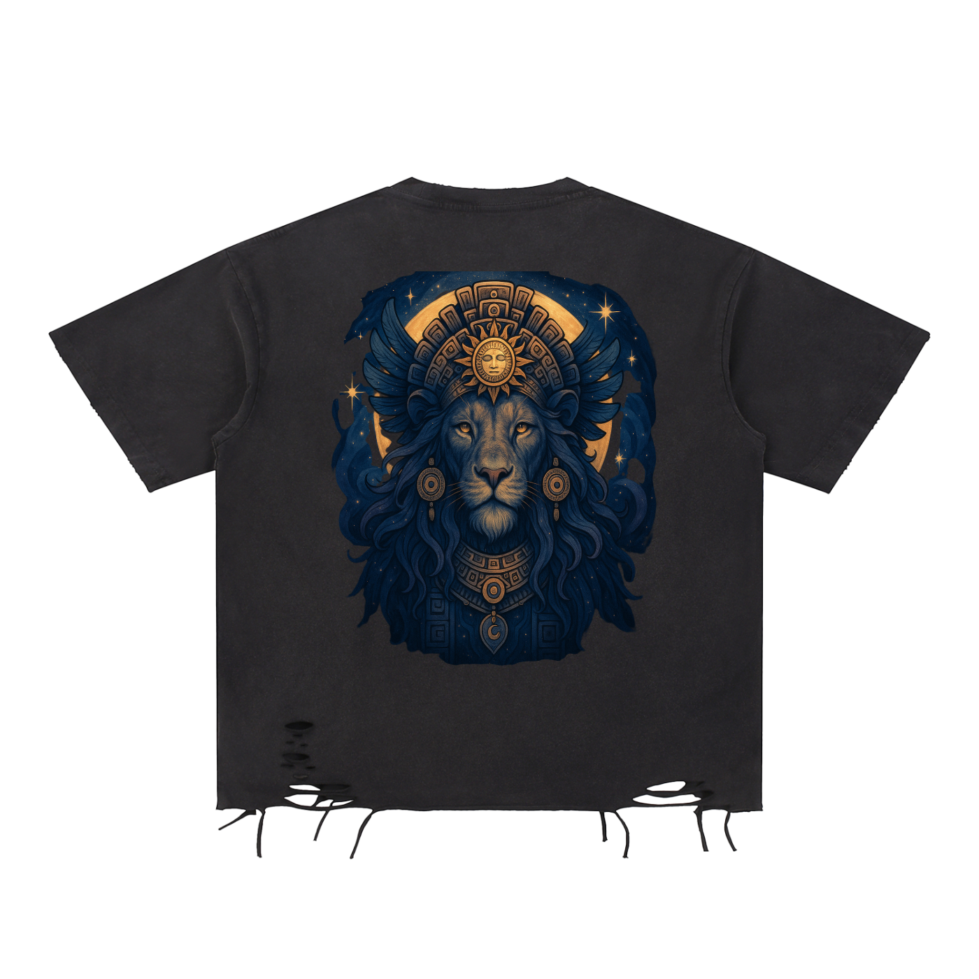 Lions Gate Snow Washed Raw-Hem T-Shirt