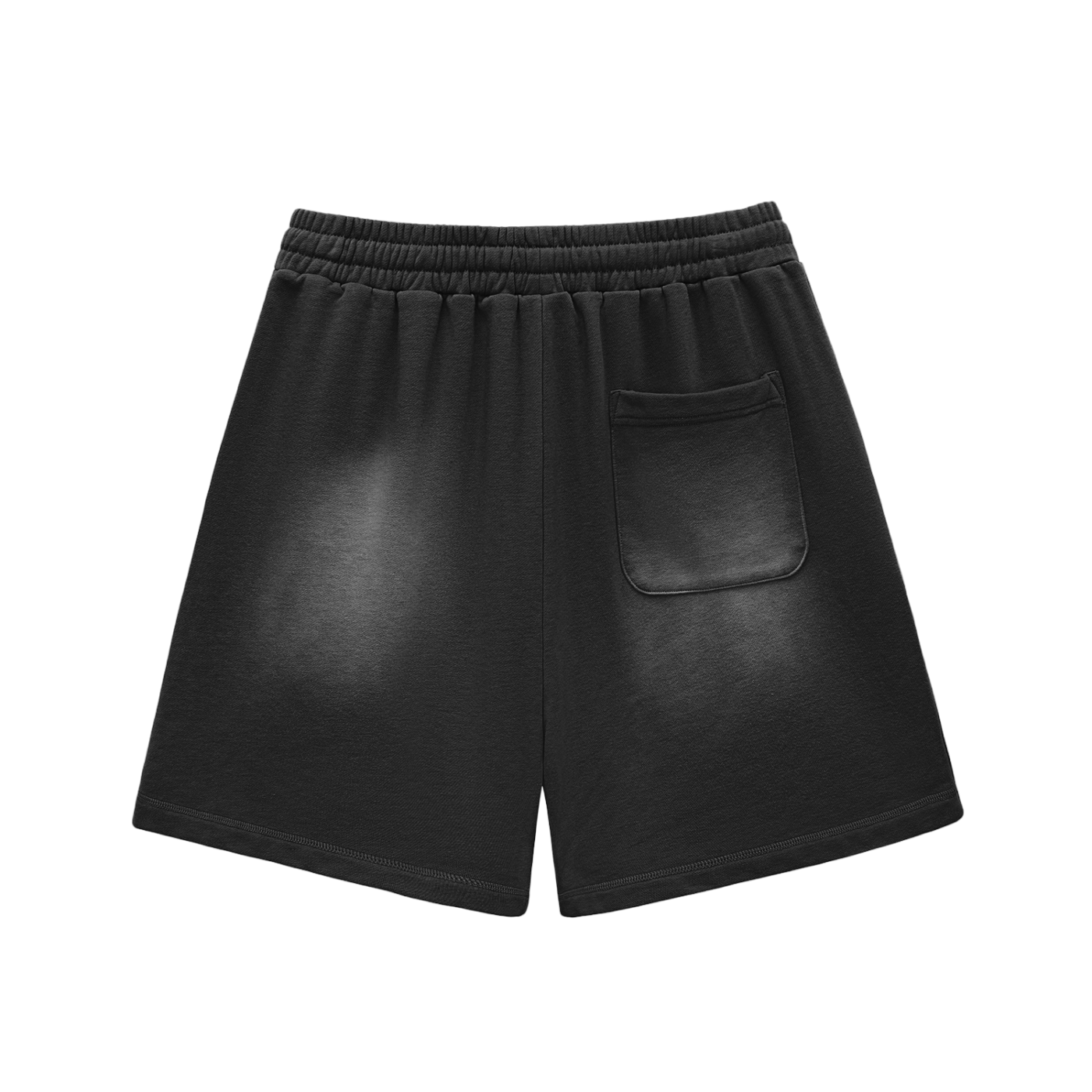Lions Gate Sun Fade Raw Edge Cotton Shorts